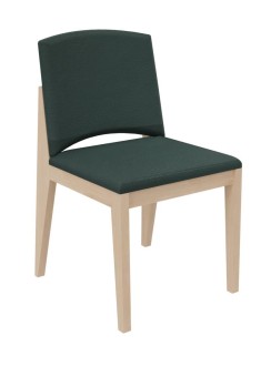 Chaise rembourrée 4 pieds Soline